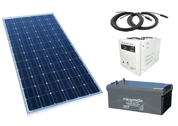 Mus Eyesight Must Sistem solar fotovoltaic independent 280W, 220V C.A. invertor MPPT combi  sinus pur - Rominstal Solar
