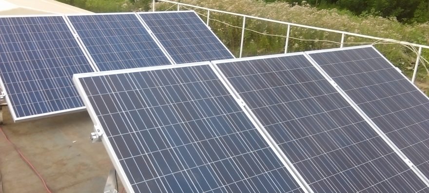 Sistem fotovoltaic ponton – Calarasi